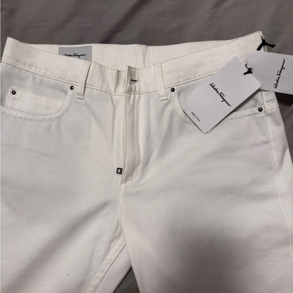 % 💯 authentic Salvatore Rerragamo pants size 48 - Picture 2 of 7